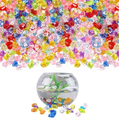 Dailygoods- Acryl Strassteentjes 300 Stuks - Decoratieve Sierstenen - Hoge Kwaliteit - Transparant en Veilig - Veelzijdige Toepassingen - Mozaïektegels - Decoratiestenen