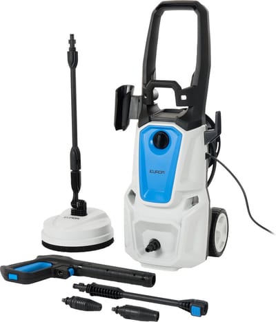 Eurom Hogedrukreiniger Force 1801 – 1800w – 450 L/u – Kar – Accessoirekit – Terrasreiniger – Roterende Lans