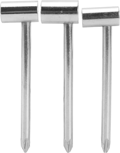 Truss Rod Verstel Sleutel voor Gitaar - 3-delige Set met Pijpvormige Ontwerp - Verstelbare Gereedschap voor Elektrische Gitaren en Gitaaronderdelen