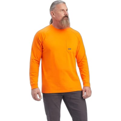 T-shirt met lange mouwen Ariat Rebar Cotton Strong