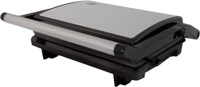 AHD® Contactgrill met uitneembare platen - Contactgrill - Multi grill - Zwart/Zilver - 15cm x 24cm x 10cm