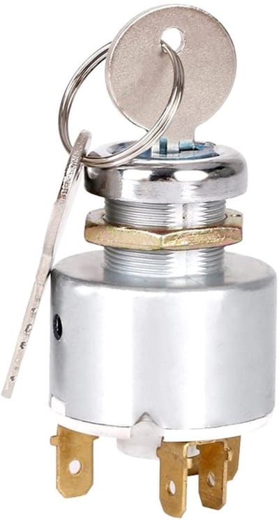 Allecto - Contactslot Motor Start Schakelaar - 12V - Inclusief 2