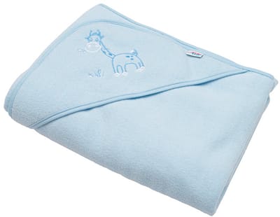 New Baby badcape giraf 100x100 cm - Baby badhanddoek met capuchon