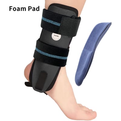 Velpeau Enkelbrace Ondersteuning Voor Bandletsel Evenals Peesontsteking Chirurgie Beugelenkelspalk Stabilisator Inclusief Schuim- en Gelkussen L