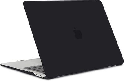 Ultra Dun Beschermende Hard Shell Case voor MacBook Air 13 inch Retina - Geschikt voor M1, A2337, A2179, A1932 - Zwart en Duurzaam Design