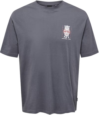 ONLY&SONS - ONSKEANE RLX SS PRINT TEE NOOS - Heren - T-shirts