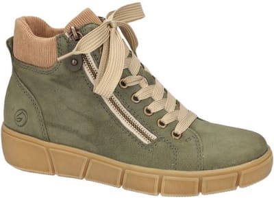 Remonte -Dames - groen olijf - bottines - maat 39