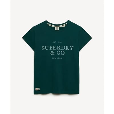 Dames-T-shirt Superdry Luxe Casual
