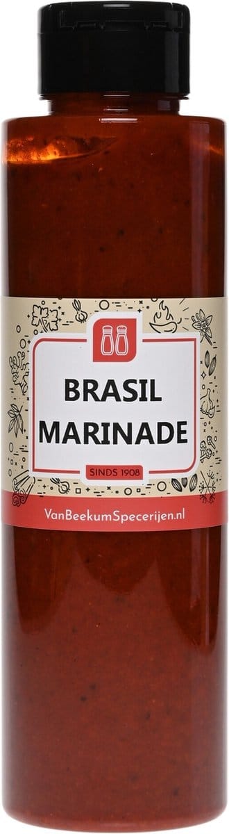 Van Beekum Specerijen - Braziliaanse Vlees Marinade - Knijpfles 500 ml
