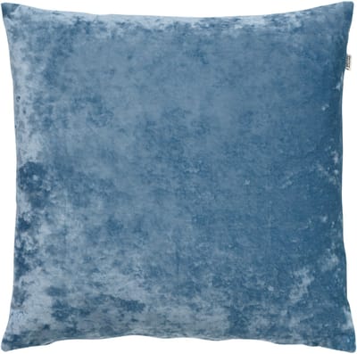 Dutch Decor SKY - kussenhoes 45x45 cm - velvet - Provincial Blue - lichtblauw - met rits - zonder binnenkussen