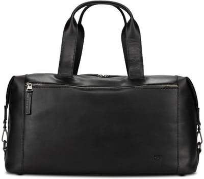 Jost Lund Weekender reistas Leer 50 cm - schwarz