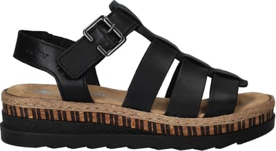 Rieker Sandalen - Dames - Zwart
