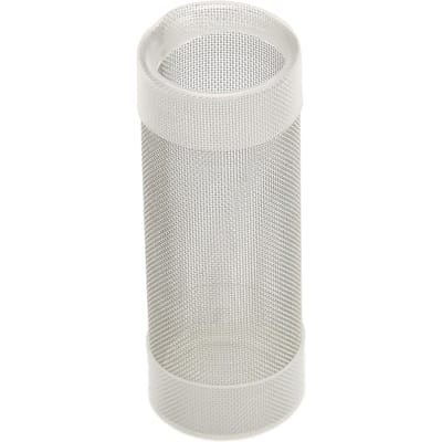 Aquarium Inlaatfilter Mesh RVS Dichte Openingen Fijne Poriën Aquarium Inlaat Zeef Filterdeksel voor Vissen Garnalen M white