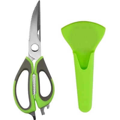 Keukenschaar Zware keukenschaar met deksel voor vleesgroenten BBQ-keukenaccessoires Kookgereedschap