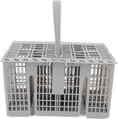 Vaatwasser Bestekmand - Bestekhouder Vaatwasser - Vaat Reinigen - Universele Pasvorm - 21 x 16 x 13 cm - Grijs