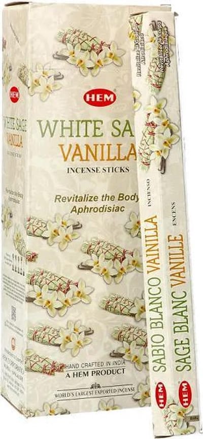 Hem White Sage & Vanilla Wierook