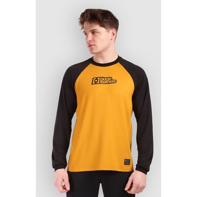 Horsefeathers Spike Ls Fietsshirt (zonnebloem/zwart) - L