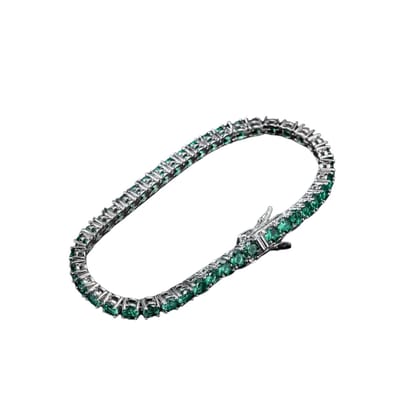 Livano Armband - Staal - Nep Zilver - Dames - Zilver 17,5cm