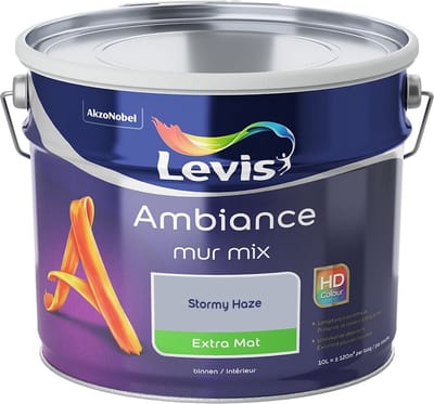 Levis - Ambiance Mur Extra Mat Mix - Stormy Haze - Mengverf - 10 L