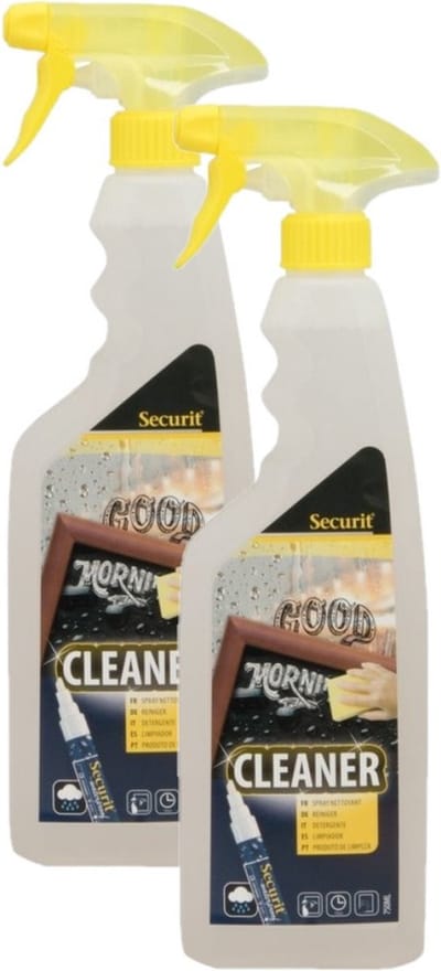 Securit Reinigingsspray - 2x - voor krijtbord - 500 ml - zowel thuis als op kantoor