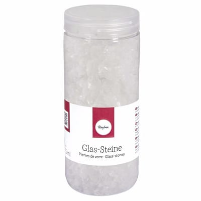 Transparante decoratie steentjes glas 950 ml