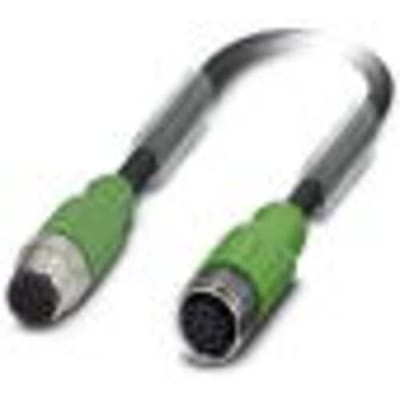 Phoenix Contact 1522969 Sensor/actuator aansluitkabel M12 Aantal polen (sensoren): 8 30.00 cm 1 stuk(s) Piece