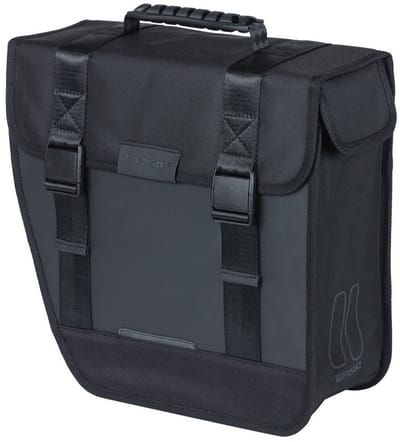 Basil Tour - Waterproof Left Enkele Fietstas - 14 Liter - Zwart - 100% waterdicht