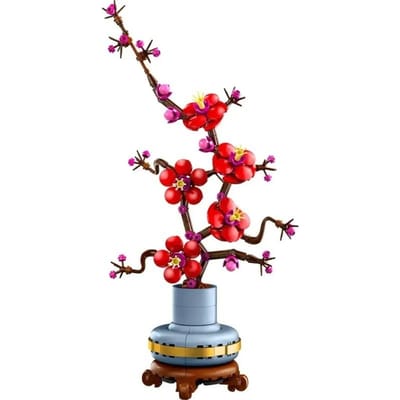 Botanische Collectie Bouwstenen Sets 10368 10369 10344 10343 Compatibel Met Legoed Deeltjes Geschikt Voor Kerstcadeaus red