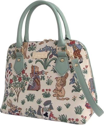 Signare Handtas - Driehoekstas - Gobelin - Alice in Wonderland - 25258
