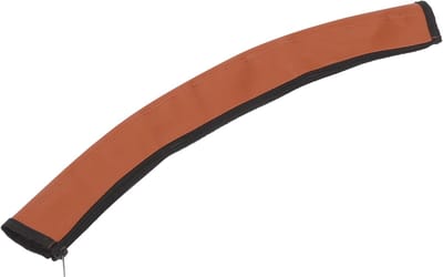 Kinderwagen Handvat Hoes - Beschermhoes Stuur - Hygiënisch Wandelen - Ritssluiting Makkelijk - 52 cm - Lichtbruin