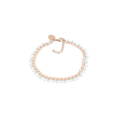 iXXXi Jewelry-Malediven Green-Rosé goudkleurig-Dames Armband