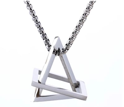 Hip Hop Ketting - Driehoek Vierkant