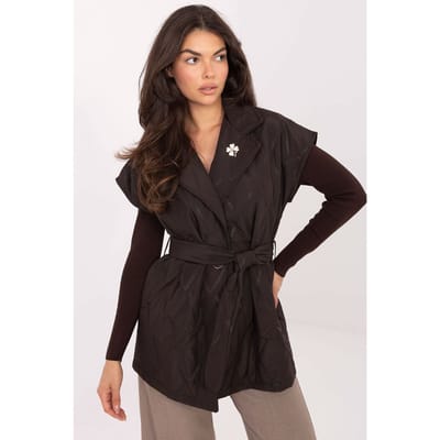 Elegance Layer Vest - Donkerbruin / One Size