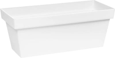 Bloembak Balkonbak Cube Case 60x26x24cm WIT Prosperplast