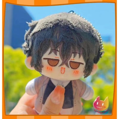 10 Cm Anime Bungo Stray Dogs Dazai Osamu Cosplay Mini Pluche Speelgoed Dango Zeester Lichaam Katoen Pluizige Poppen Halloween Kerstcadeau 10 cm dazai