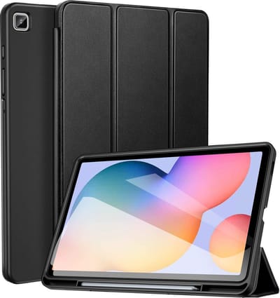 Hoes geschikt voor Samsung Galaxy Tab S6 Lite 10.4 Inch 2020/2021/2022 Smart Case Cover Standaard