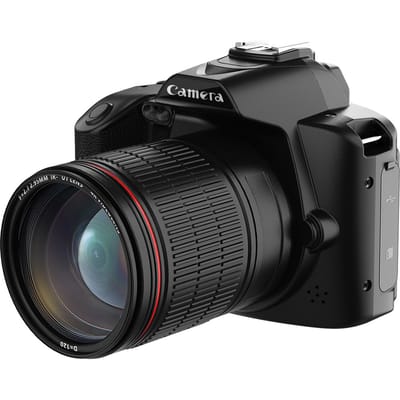 4K digitale camera WiFi digitale videocamera 64MP dubbele lens 3 inch IPS-scherm 16x anti-shake zoom Camera Only