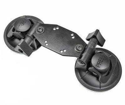 Dubbele zuignap base mount