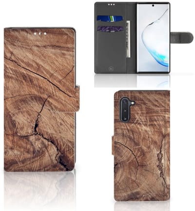 Samsung Galaxy Note 10 Book Style Case Tree Trunk