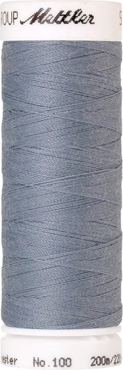 Amann Mettler Seralon Naaigaren – Ash Blue (0042) – 200 m – No. 100 – 100% Polyester – Per Stuk