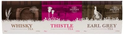 Thee 3 soorten SCOTTISH FLAVOURED - Theezakjes - Edinburgh tea and coffee