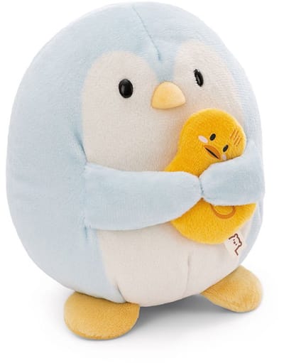 Super Mochie - Penguin Waddle met Duck Knuffel 16cm Knuffel