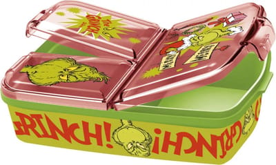 Lunchbox the Grinch - Brooddoos the Grich - The Grinch -De Grinch Christmas Mischief multi-compartiment lunchtrommel, brooddoos