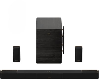 ULTIMEA Skywave Series - 7.1.4 Sound Systeem met Dolby Atmos en 10" Draadloze Subwoofer, APP-Bediening Soundbar Zwart
