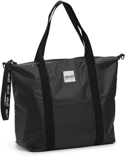 Luiertas Shopper - Baby tas - Babyverzorging onderweg - Inclusief verschoonmat - 15 liter - Zwart