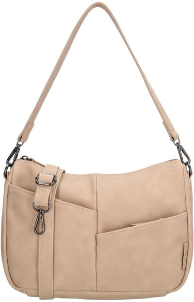 Beagles Lourenza Schoudertas - Crossbody - Dames - Schouderband - Praktisch - Lichttaupe