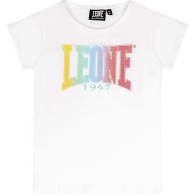 T-shirt Korte Mouw Leone 1947 Girl Short Sleeves Summer