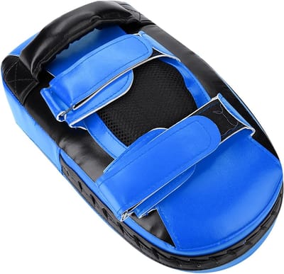 Schopcurve Kussen - Bokstraining Pad - Vechtsport Training - Verbrede Klittenband - 35x20x11 cm - Zwart Blauw