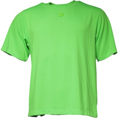 Boxy Fit T-shirt Limoengroen