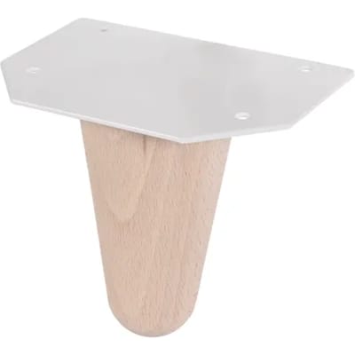 Duraline Meubelpoot Deens Hout 10cm Beuken Fsc
